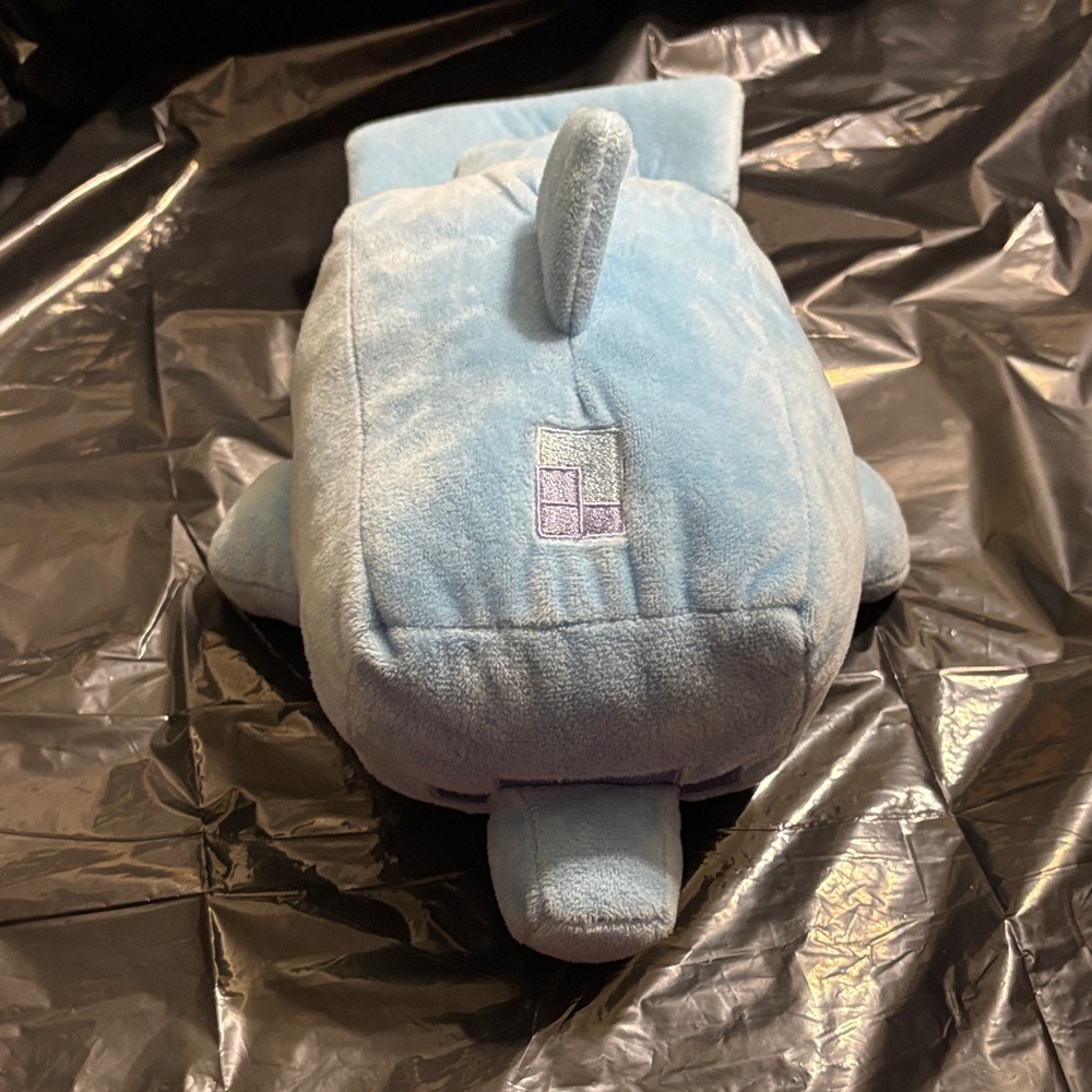 Blue Plush Shark Toy